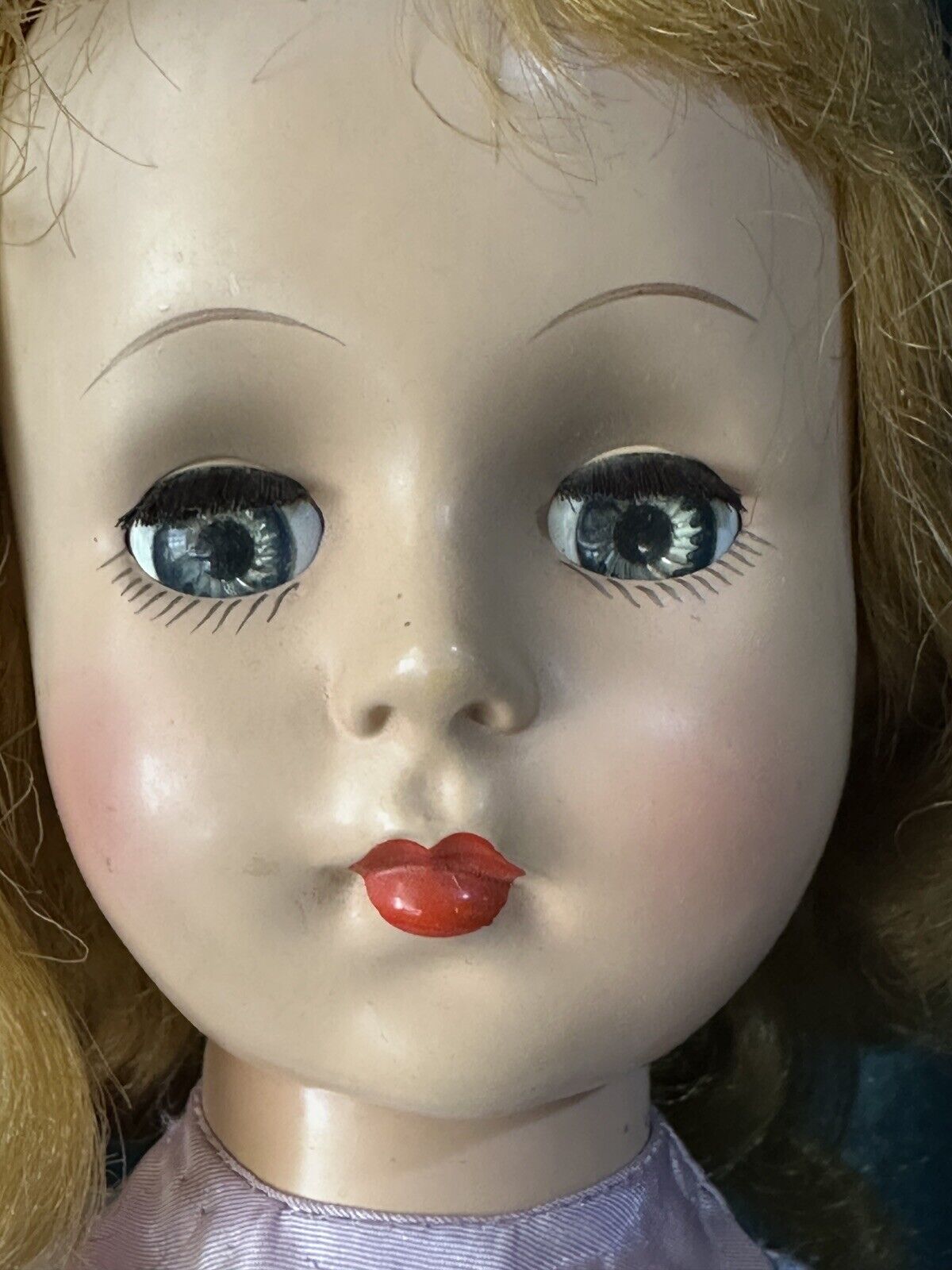 Lot Of 3 Vintage 1950’s Hard Plastic Walker 17” Dolls