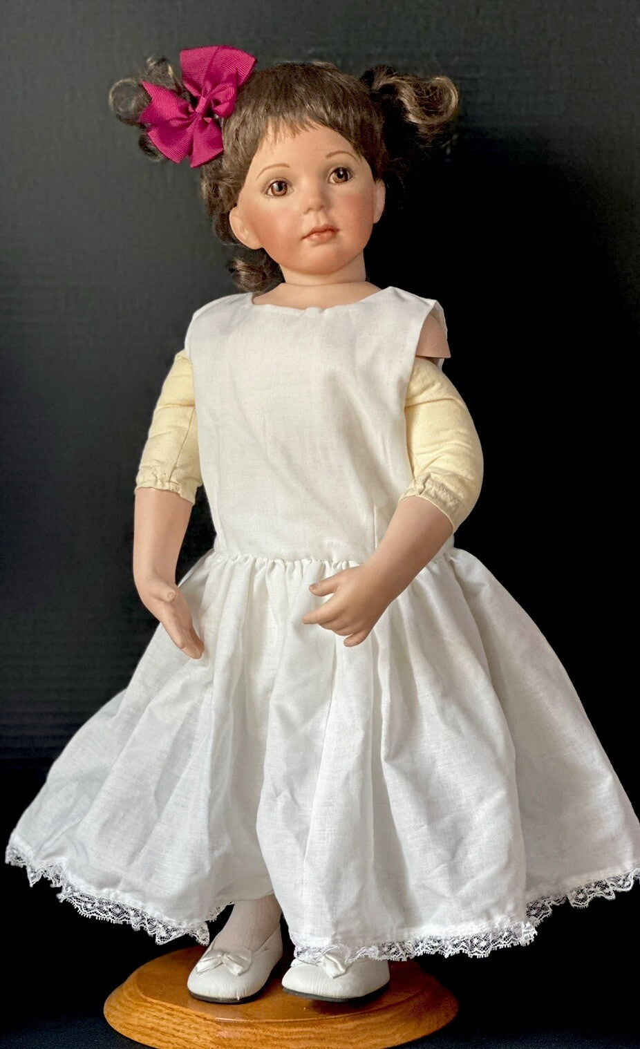 Artist Reproduction Of Porcelain 21 1/2” Doll “Amy” by Donna Rubert Mold