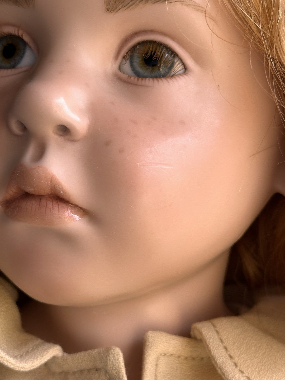 German 31” Hildegard Gunzel Wax Over Porcelain Imogene Doll NIB LE USA 25