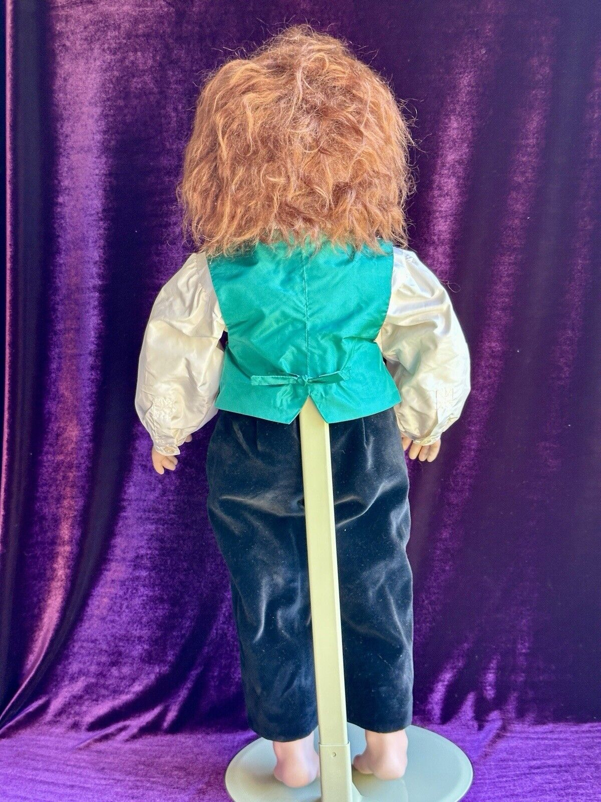 Lifelike Collectible 26” Porcelain Sam Boy Doll by Annette Himstedt LE 95