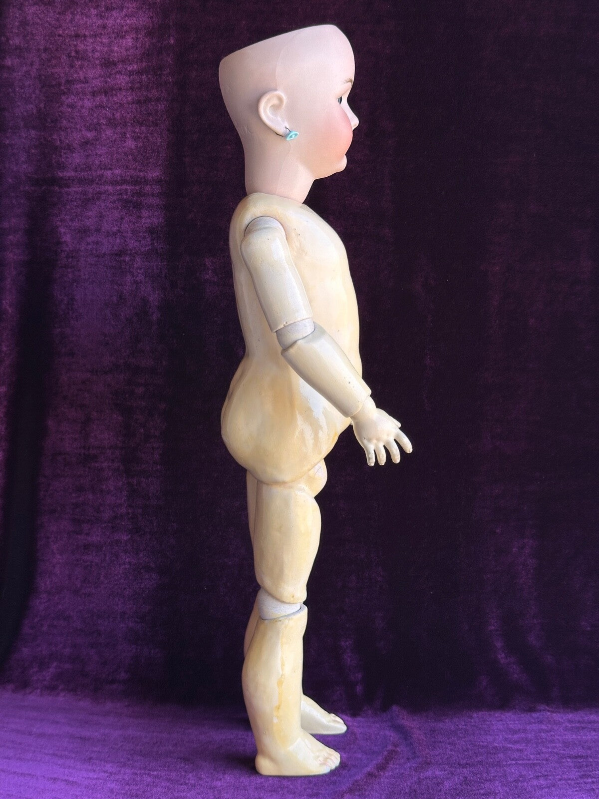 Antique German 23” Heinrich Handwerck 69 Bisque Head Doll
