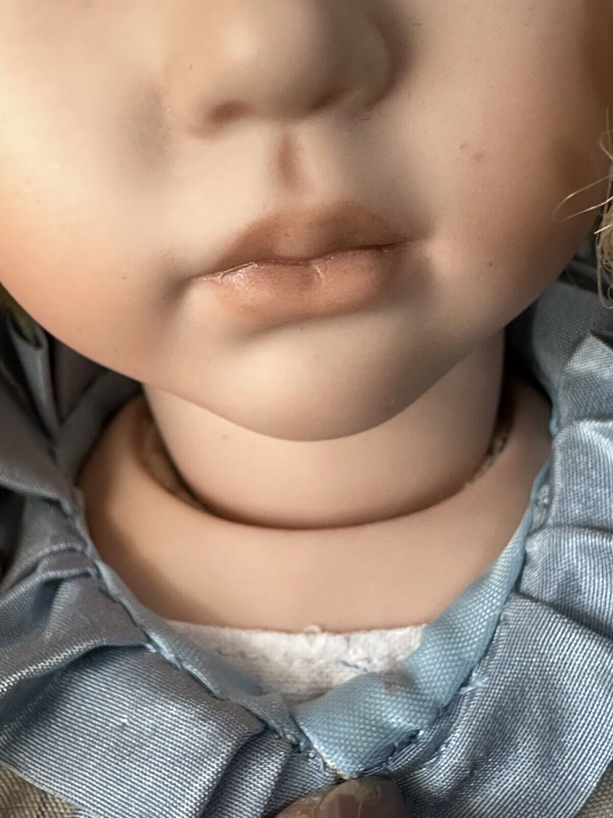 OOAK (?) Artist Porcelain 14” Doll from Emmy Chen Mold “Irene”