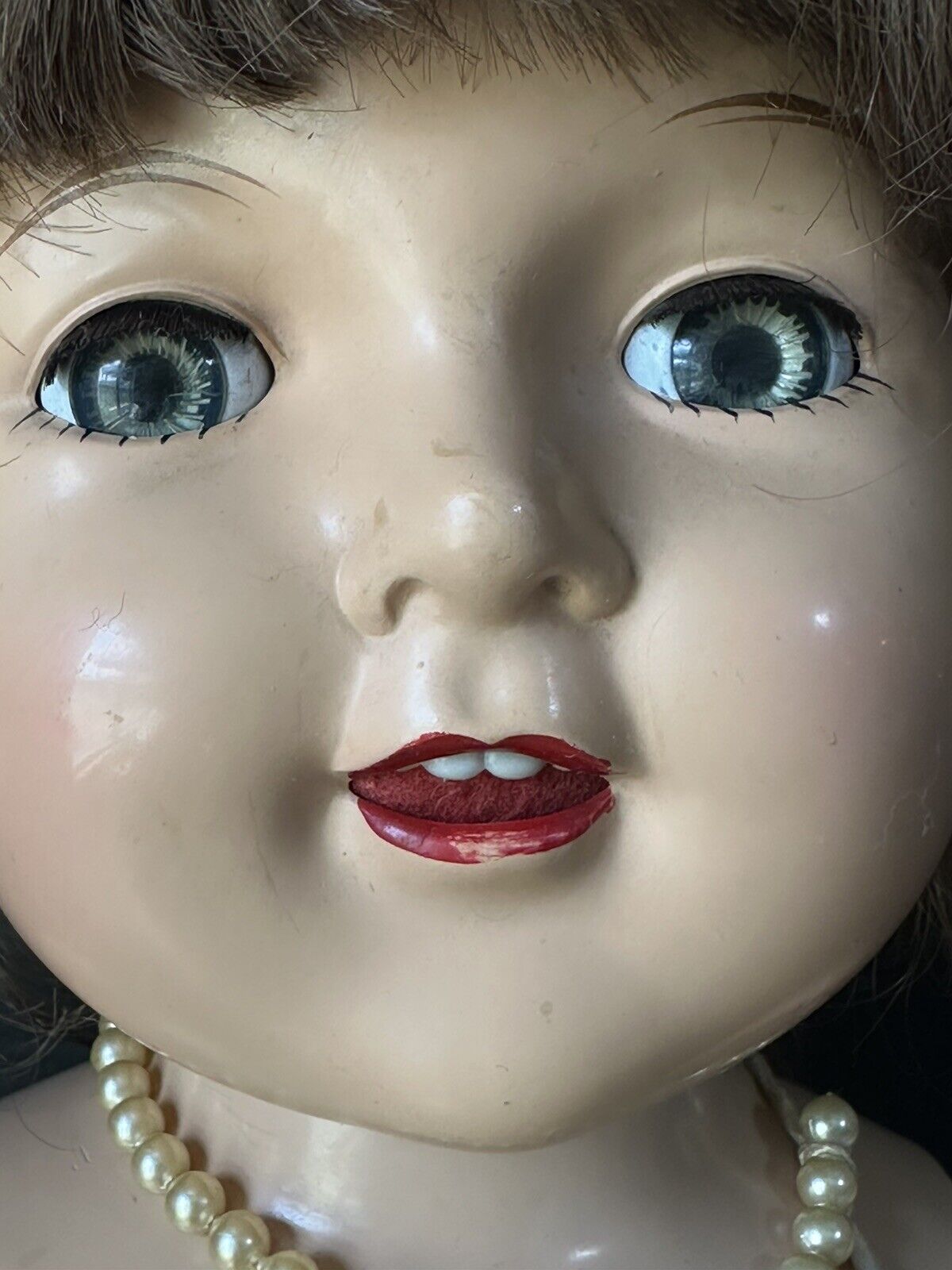 Unidentified Vintage Large 29” Mama Doll