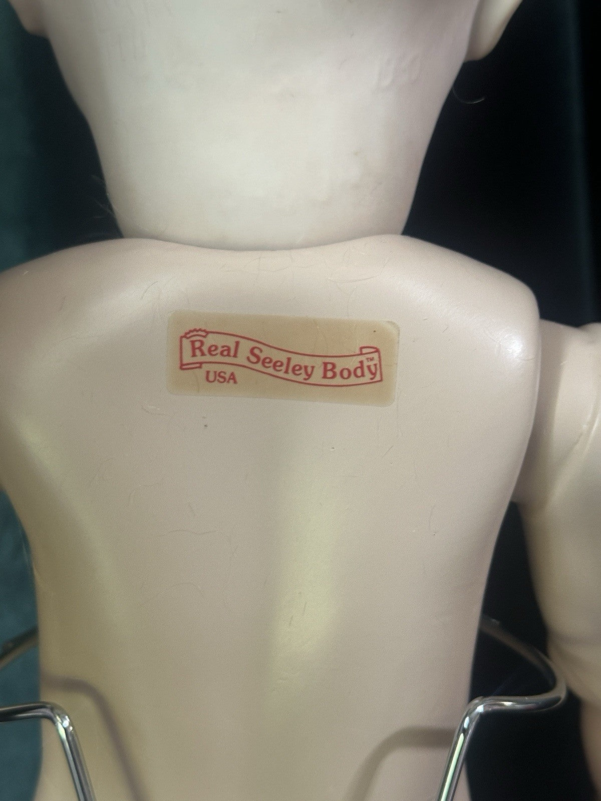 Vintage Artist Reproduction of Antique French Bru Jne 22” Doll Porcelain Head