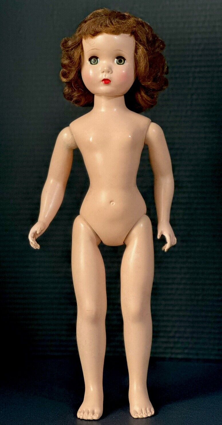 Vintage Madame Alexander Maggie Face Hard Plastic 20” Walker Doll