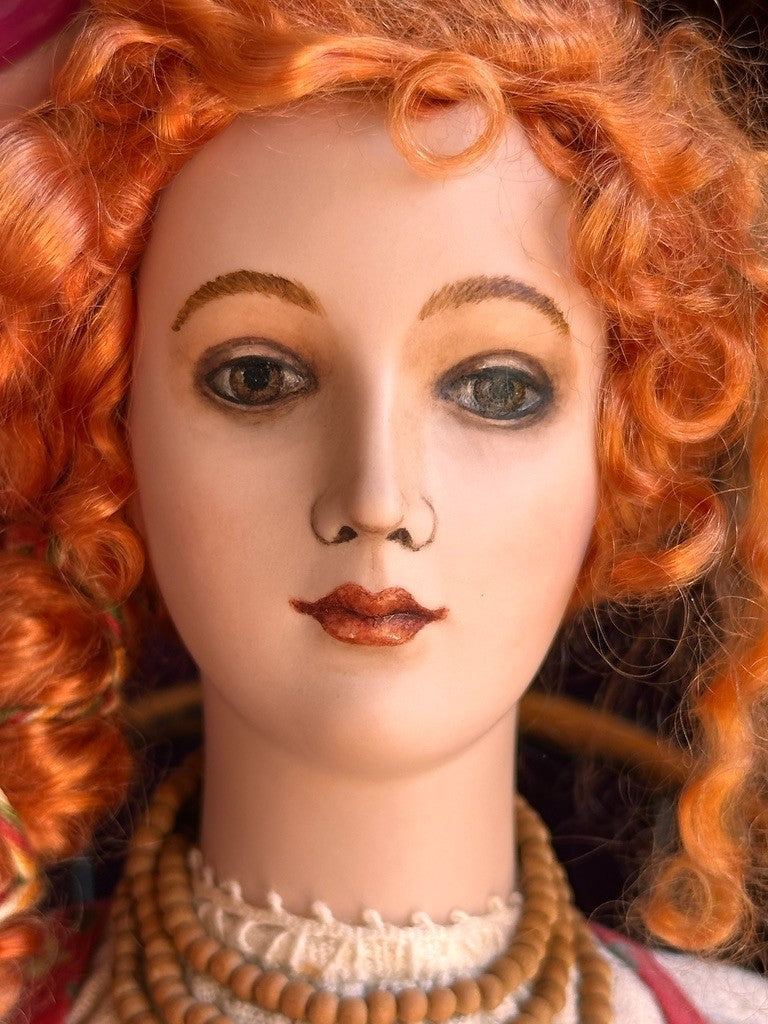 2 Porcelain Dolls Alyonoushka & Ivanushka by Russian Artist Alexandra Koukinova