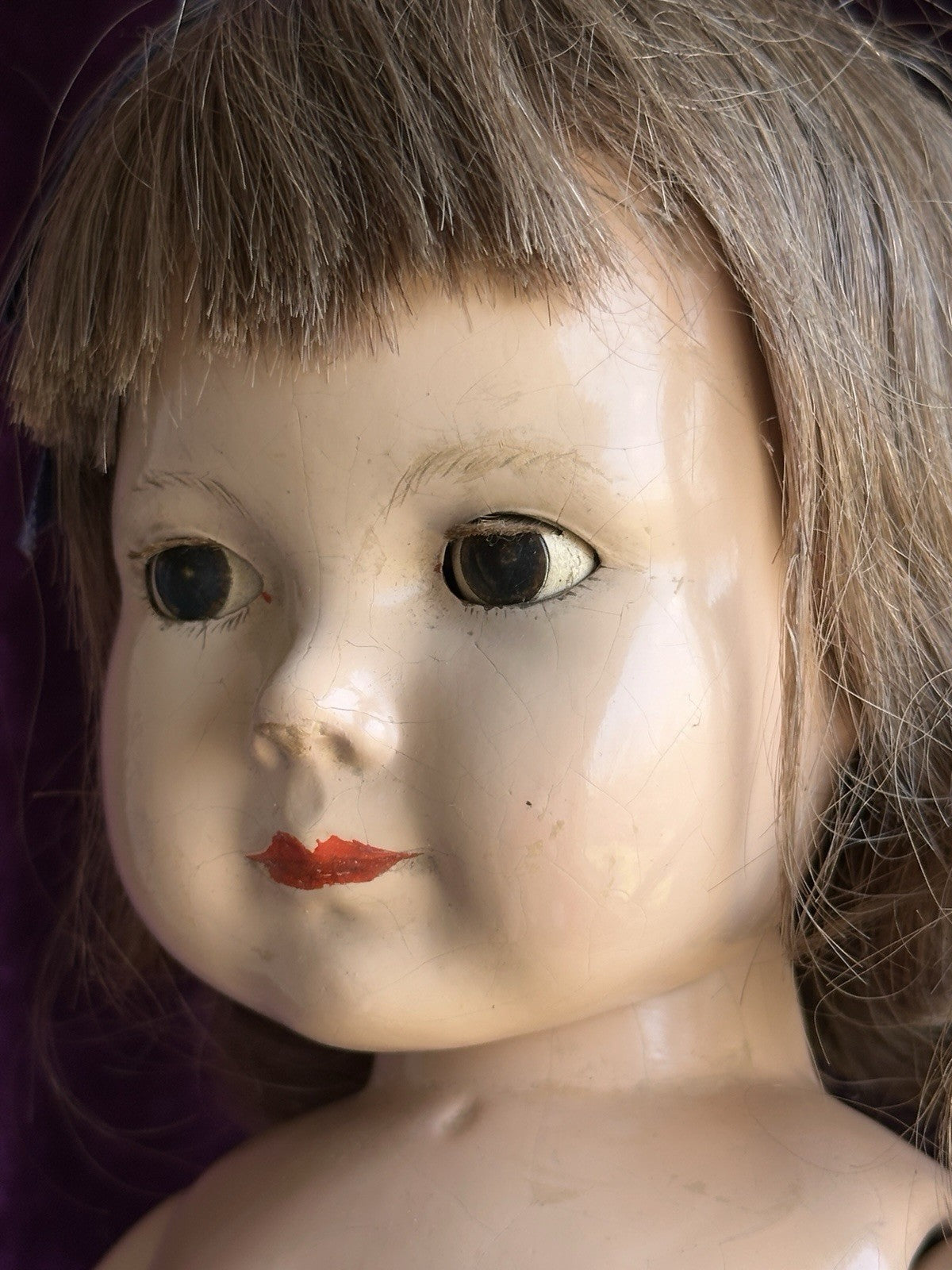 Vintage Original Dewees Cochran 17” Effanbee American Children Composition Doll