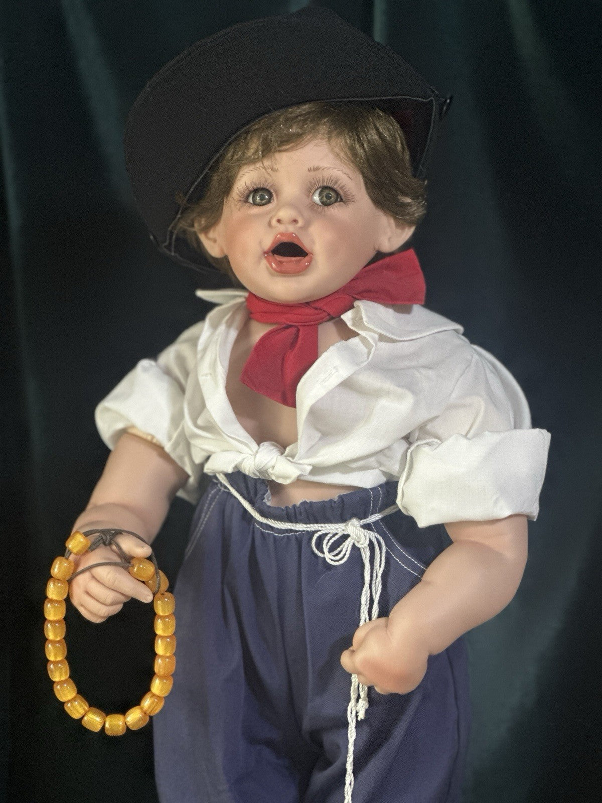 Vinyl Doll “Zorba the Little Greek” by Fayzah Spanos 23” LE 500
