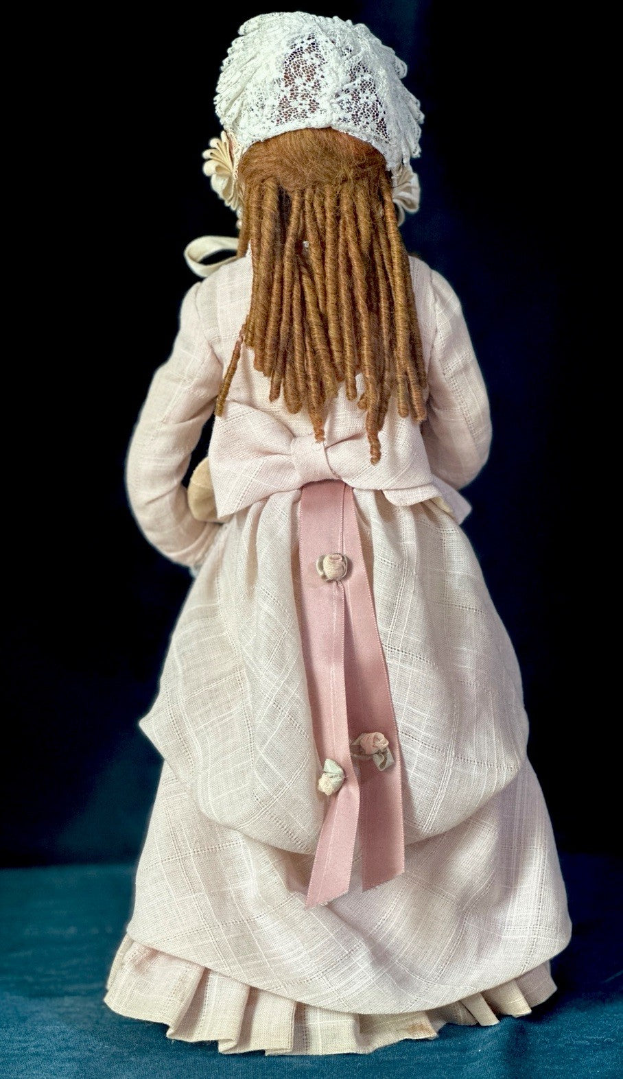Vintage Reproduction of Antique French Bru Jne 14” Doll By Pennydoll