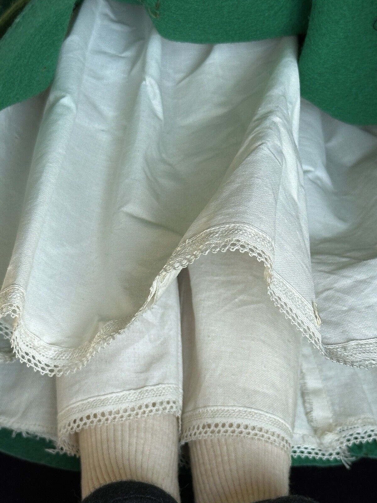 Vintage Italian Lenci 19” Felt Doll in Regional Torino Costume with Tags