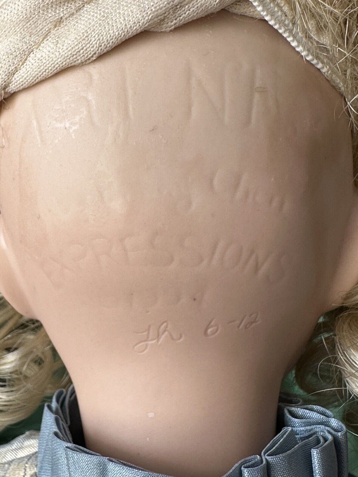 OOAK (?) Artist Porcelain 14” Doll from Emmy Chen Mold “Irene”