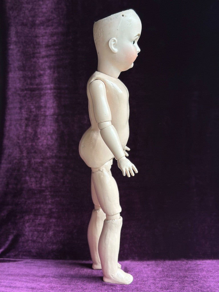 Antique German 22” Kestner 171 Bisque Head Doll