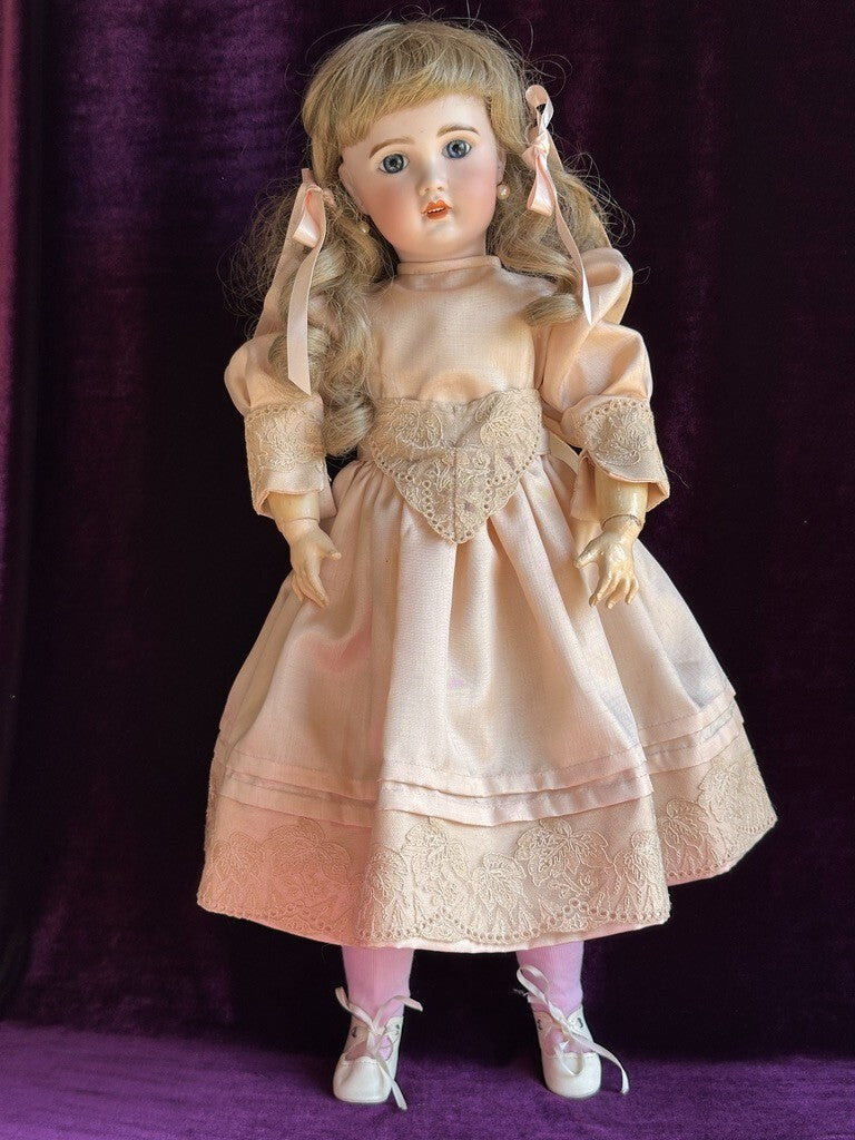Antique French 23” SFBJ Paris Bisque Head Doll