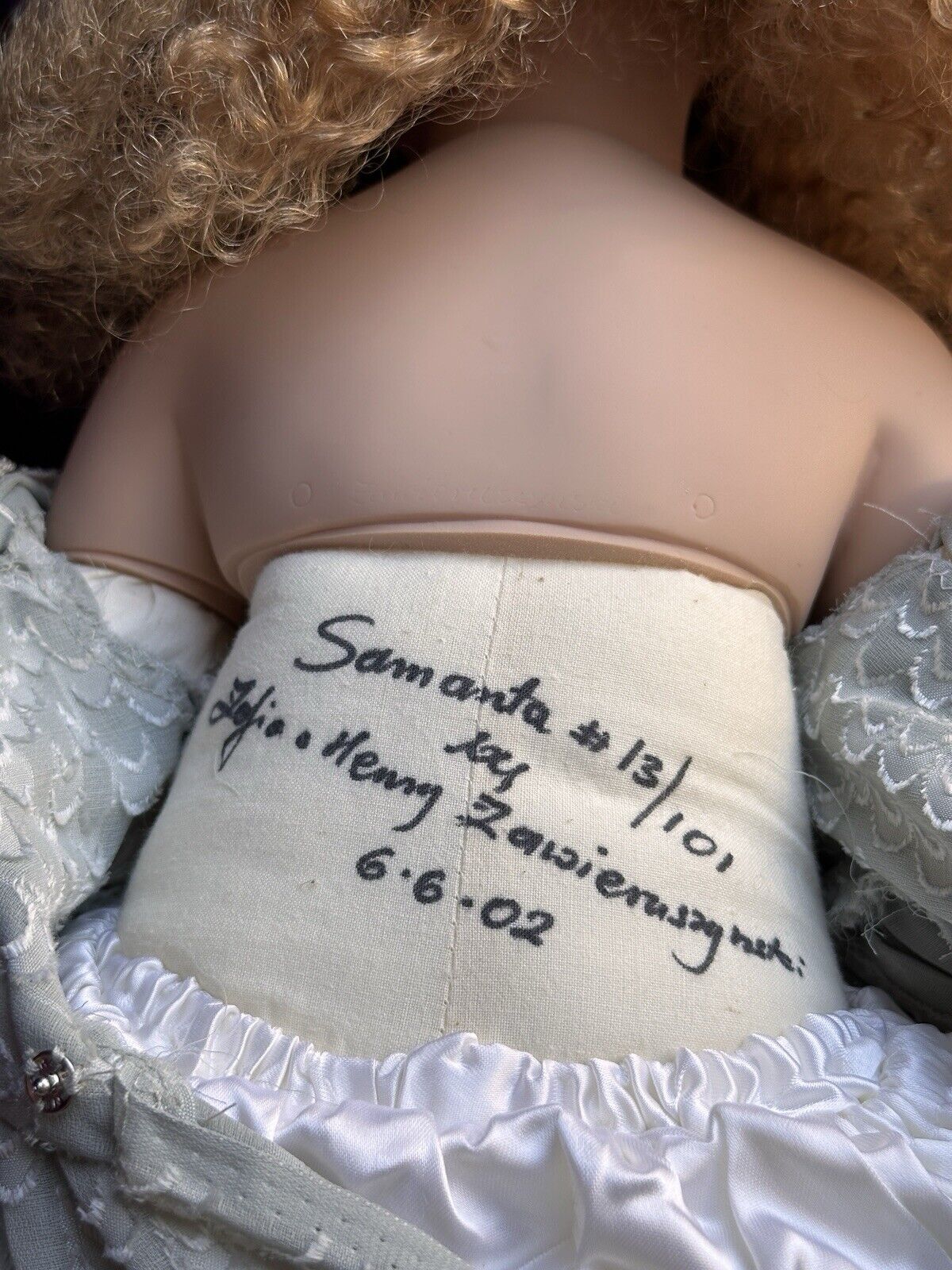 Lifelike Vinyl Doll Samanta By Zofia and Henry Zawieruszynski LE 101 with COA