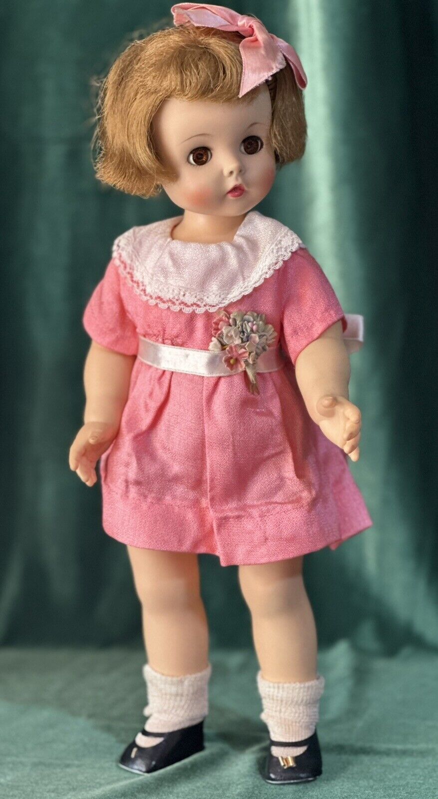 Vintage 1958 Madame Alexander Kelly Baby Vinyl/Plastic 14 1/2” Doll