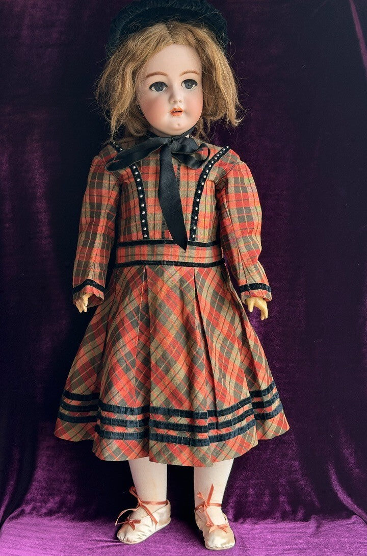 Huge Antique German 36" Simon Halbig 1079 Dep Bisque Head Doll