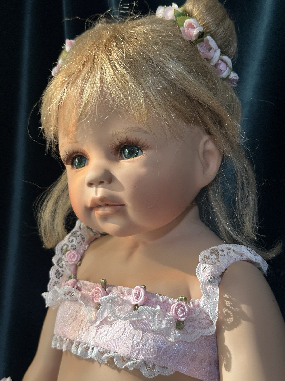 Collectible Porcelain 24” Doll “Ballerina” by Monika Levenig LE 250 COA