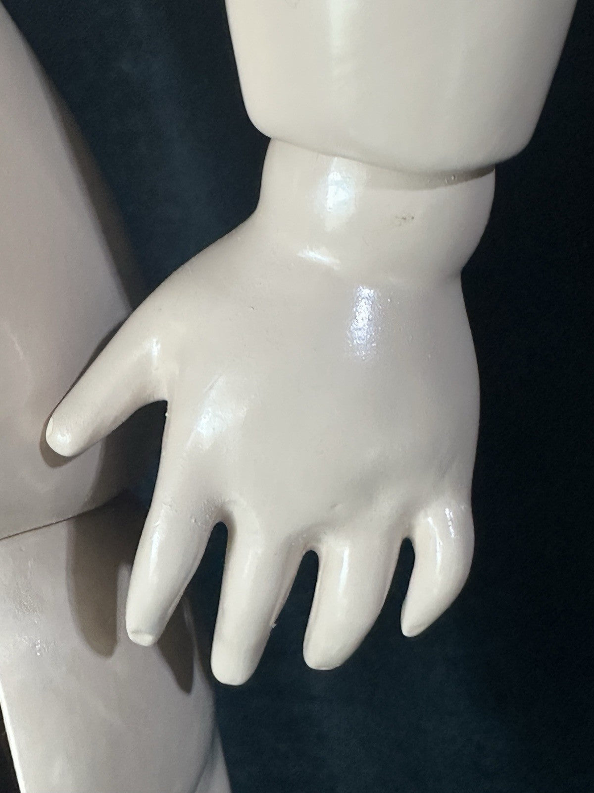 Vintage Artist Reproduction of Antique French Steiner C. 26” Doll Porcelain Head