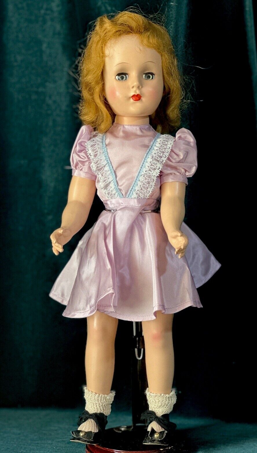 Lot Of 3 Vintage 1950’s Hard Plastic Walker 17” Dolls