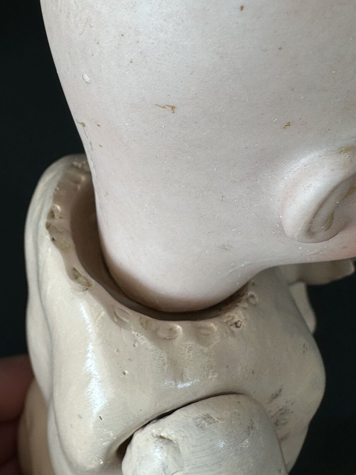 Rare Antique German Heubach Gebrüder Mold 10532 Bisque Head Character 9” Doll