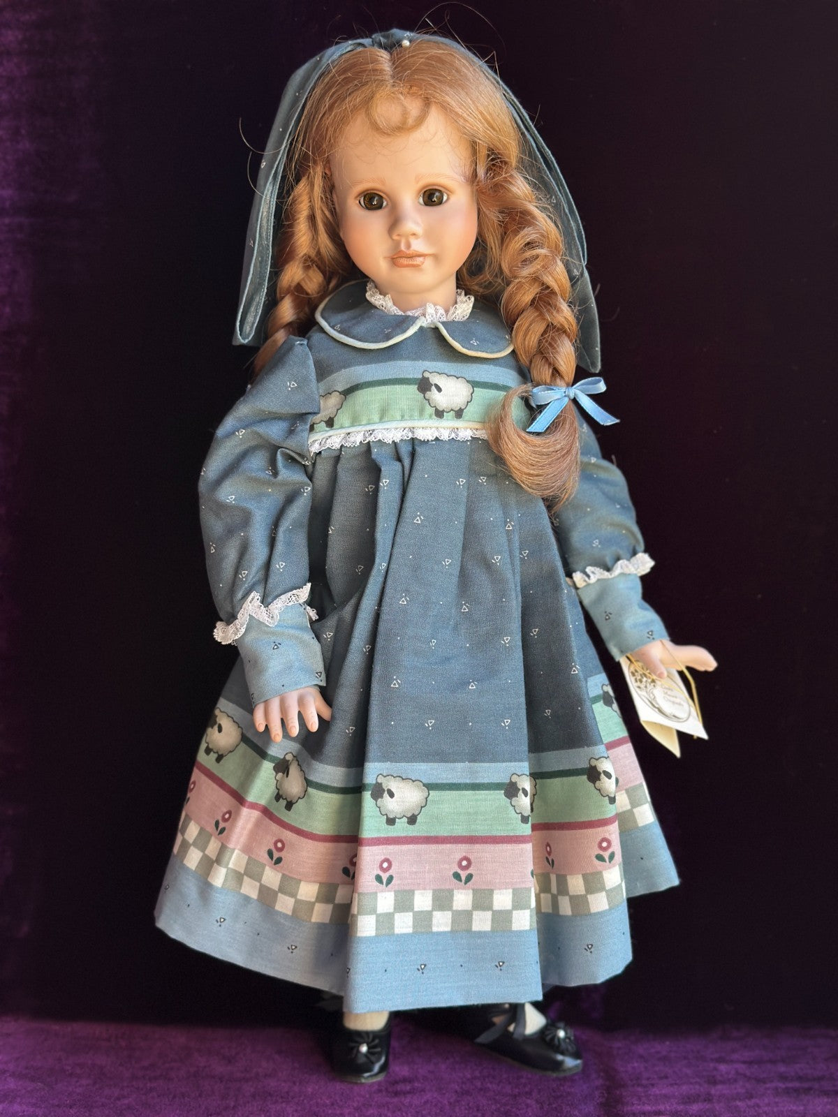 Collectible Porcelain 20" Linda Mason Originals Cristi Doll LE 50