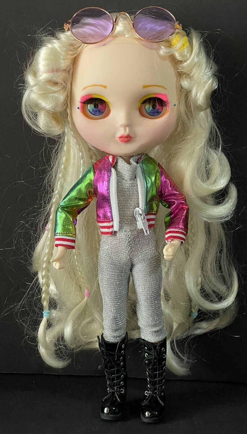 OOAK Custom Blythe 12” Artist Doll Changing Eyes Color