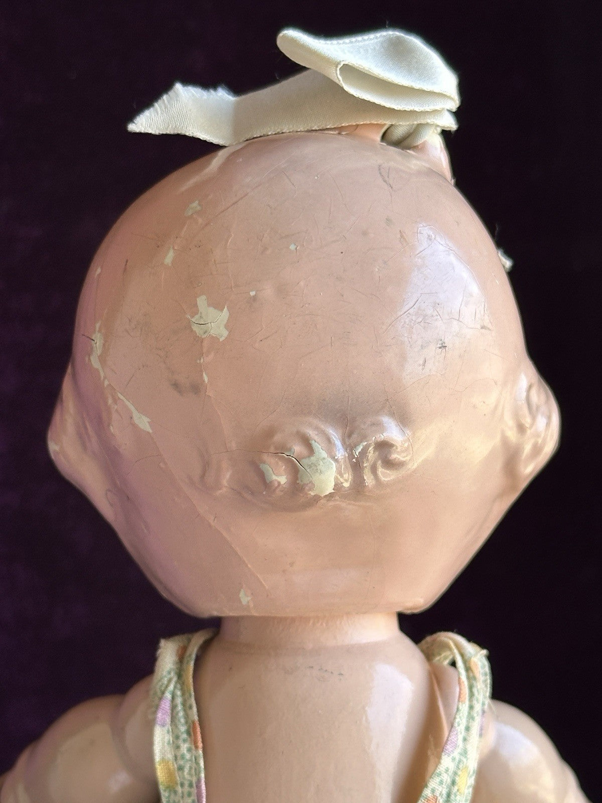 Vintage American 11” Joseph Kallus Cameo Composition Wood Joy Doll