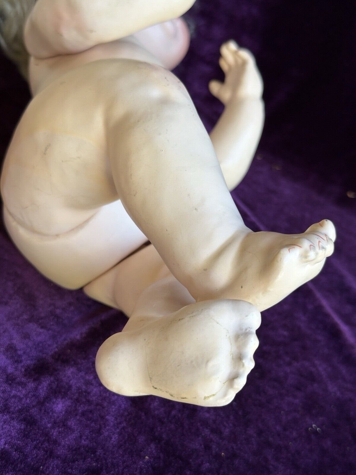 Antique German 15" JDK Kestner 247 Bisque Character “Baby Jean” Doll