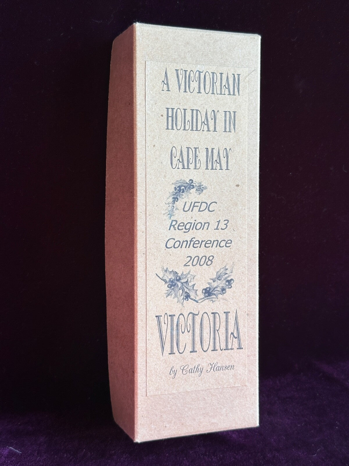 UFDC Porcelain Cloth 9” Victoria Huret Repro Doll by Cathy Hansen Original Box