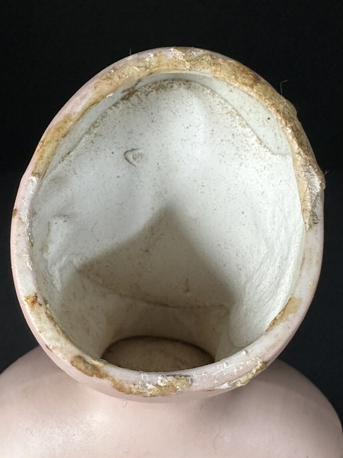 Early JDK Kestner Pouty Face Closed Mouth Bisque Shoulder Head 14” Doll Marked 3