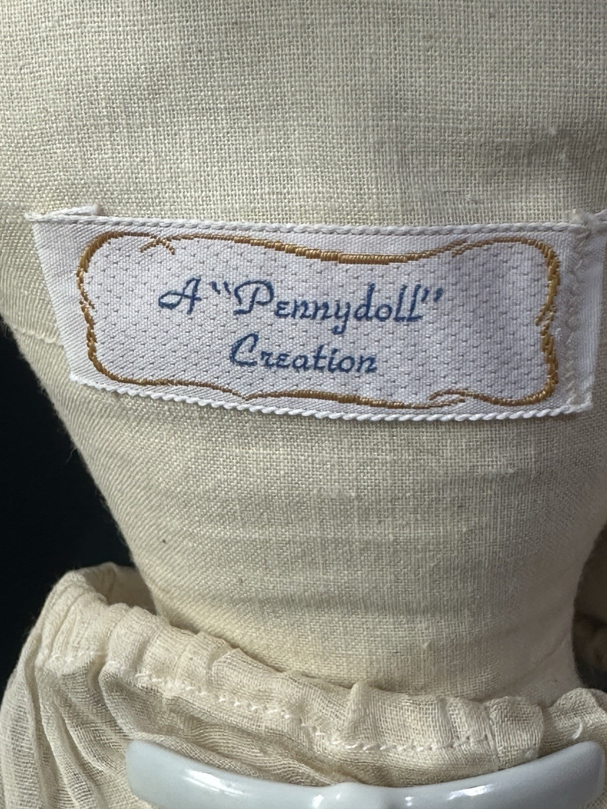 Vintage Reproduction of Antique French Bru Jne 14” Doll By Pennydoll