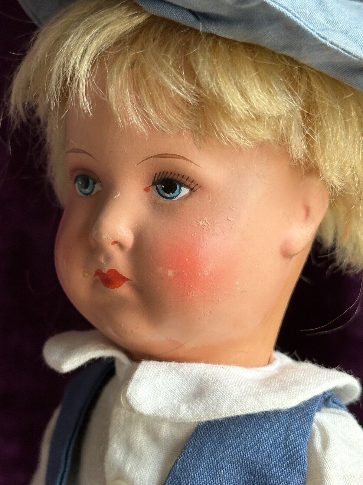 Lot of 3 Vintage German (?) Composition (?) Head Dolls. Armand Marseille 449