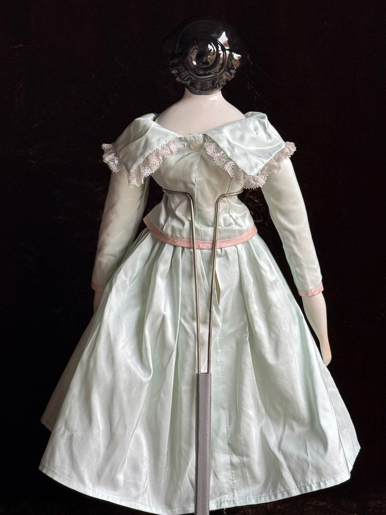 Vintage 19.5” Reproduction of Antique German Jenny Lind China Head Doll