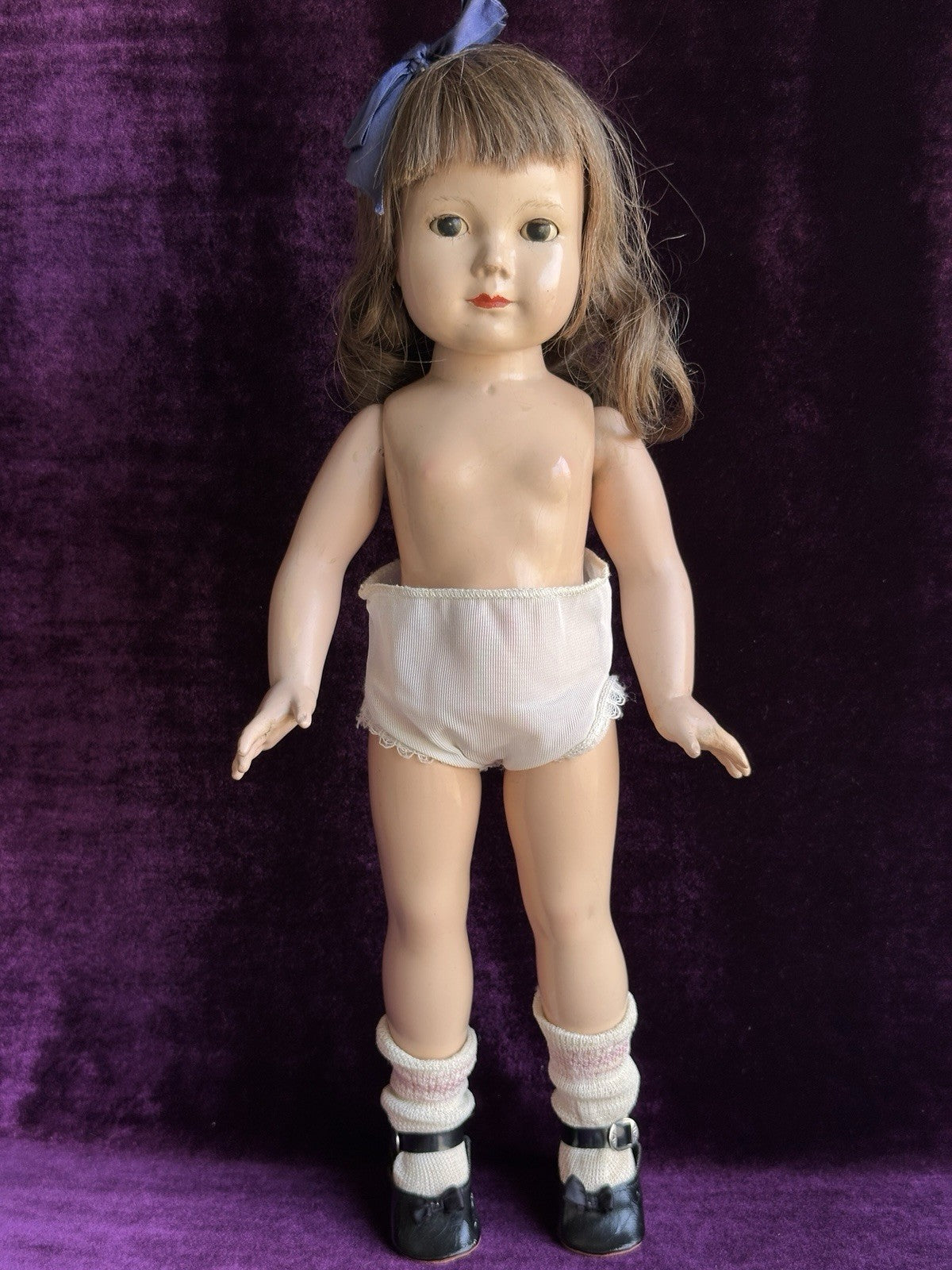 Vintage Original Dewees Cochran 17” Effanbee American Children Composition Doll