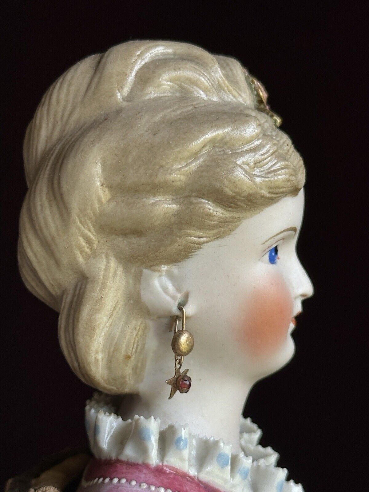 Antique German 16” Dornheim, Koch & Fischer Parian Dresden Parian Fashion Doll