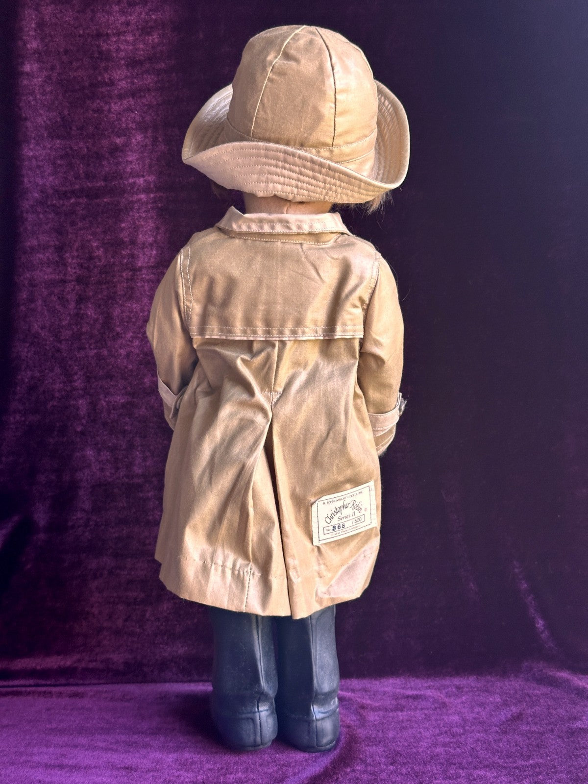 John Wright Christopher Robin Winnie the Pooh Series II Cloth Felt Doll LE 500