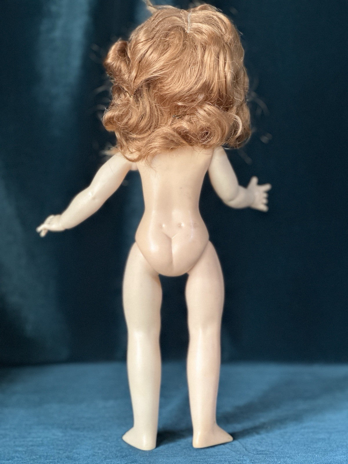 Lot Of 2 Vintage Hard Plastic Ideal Toni Dolls P-90 And P-91
