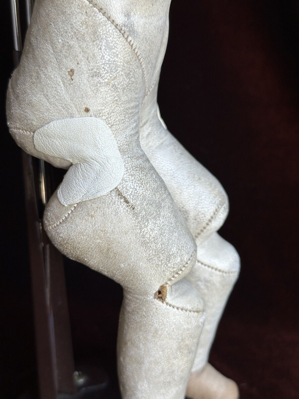 Antique German 14” Early Kestner Closed Mouth Bisque Shoulder Head Doll