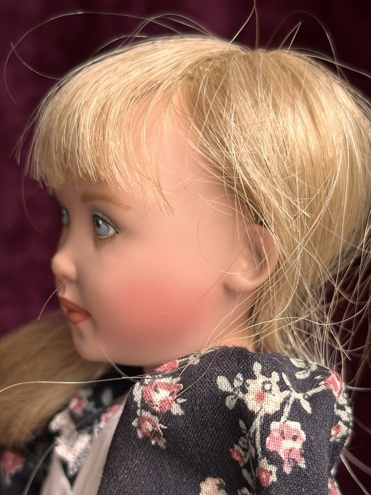 Collectible 11.5” Vinyl Doll Little Miss Muffet by Artist Helen Kish 1995 LE 50