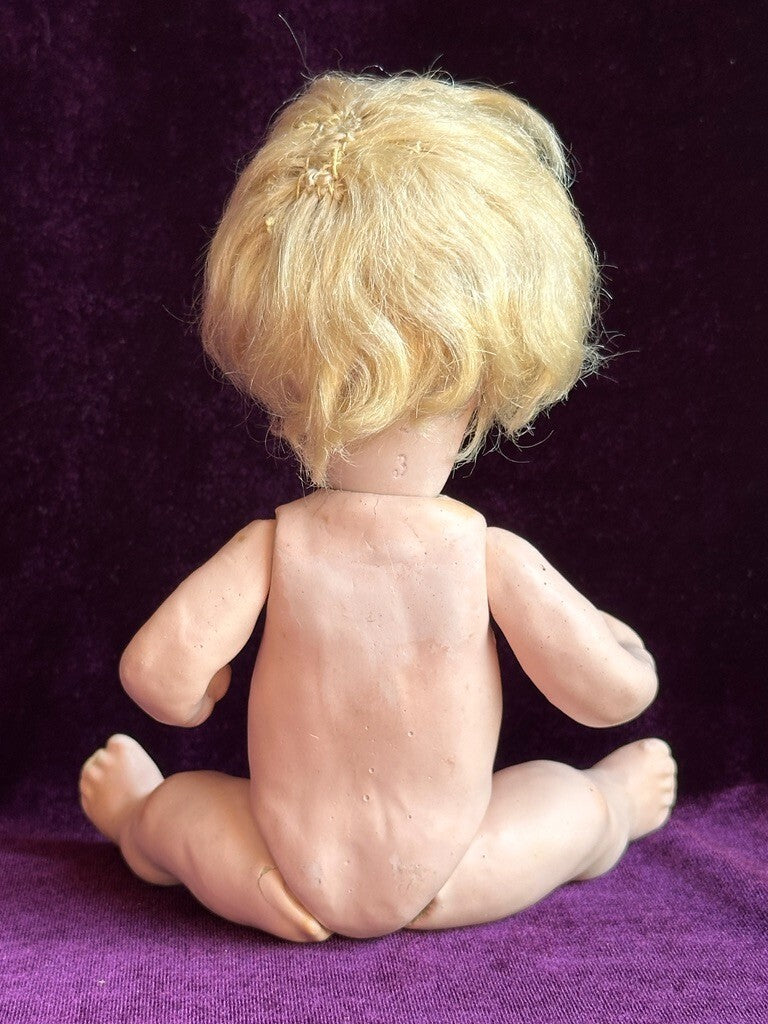Antique German 8” Alt Beck Gottschalk Bisque Head 1361 Bisque Head Baby Doll
