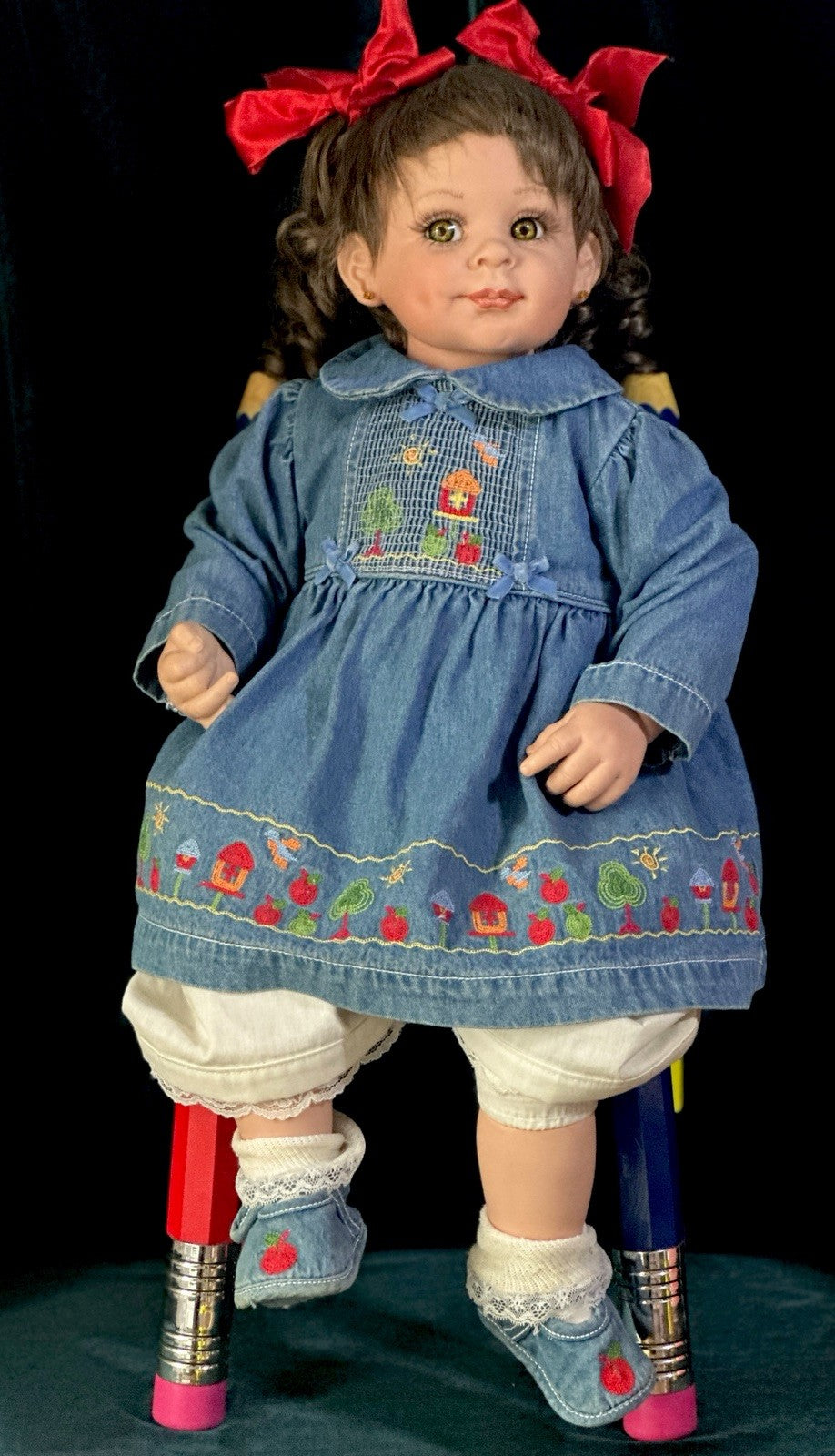 Vinyl Doll “Pre-School Prissy” by Fayzah Spanos 24” LE 200
