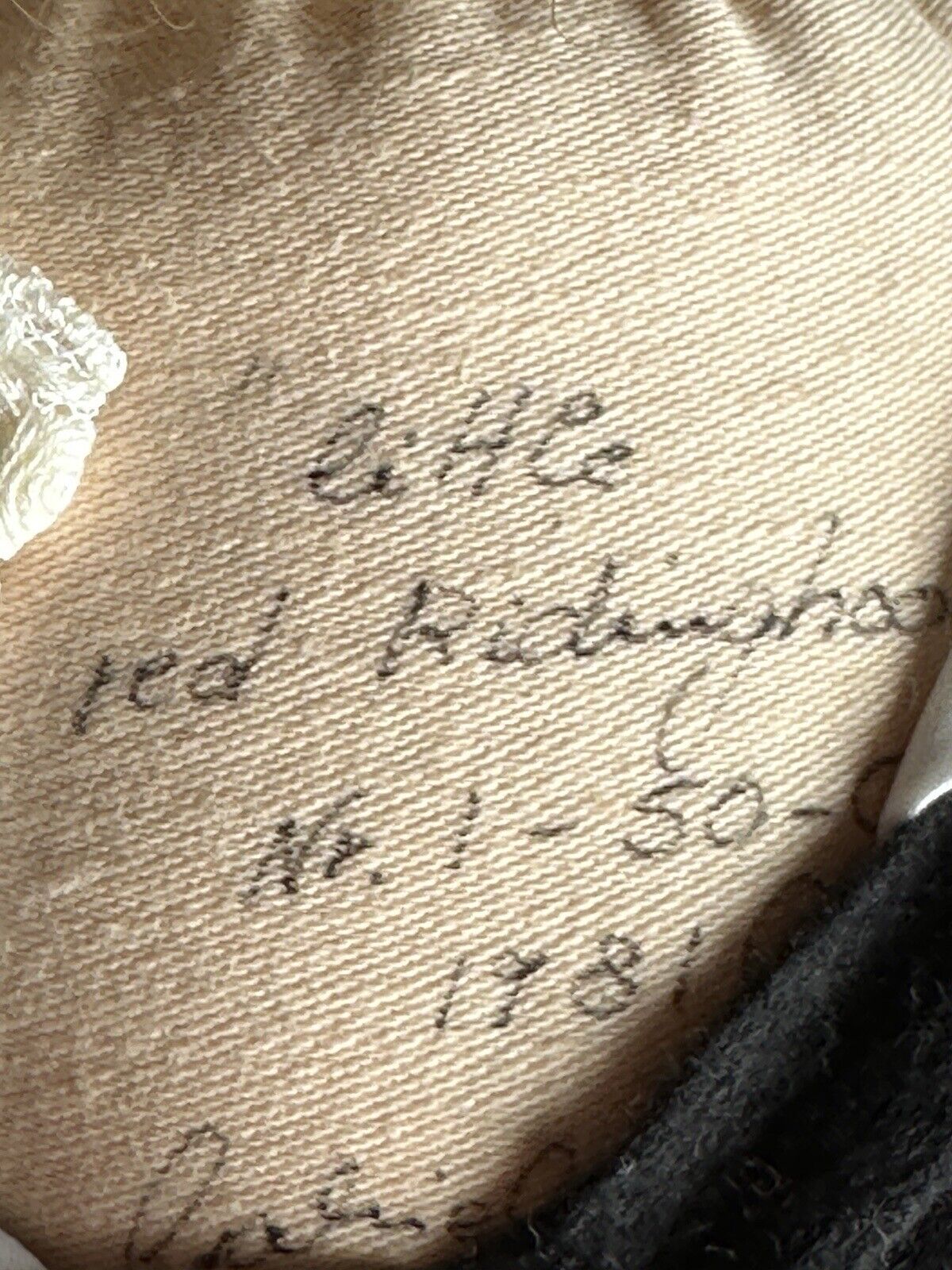 Vintage 23” Artist Signed Felt Cloth Red Riding Hood Doll by Gabriele West LE 50