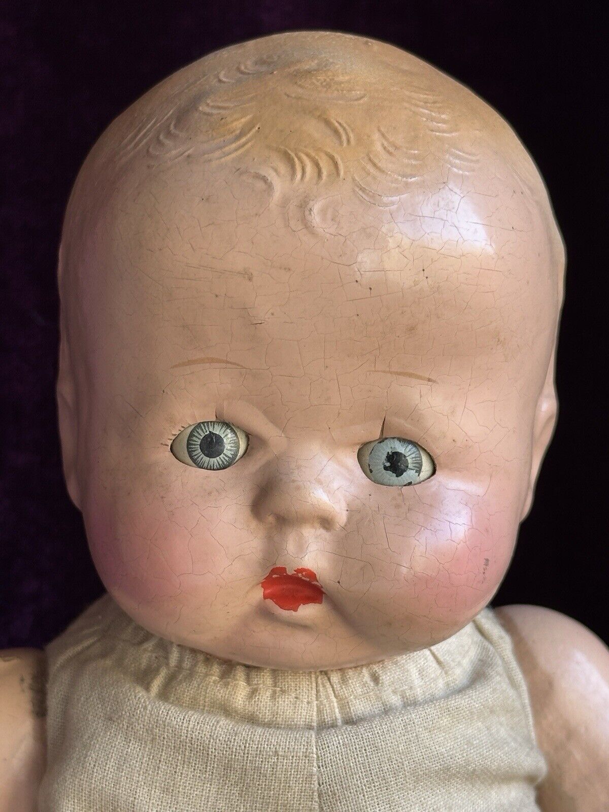 Vintage American 15” Horsman Buttercup Composition Baby Doll