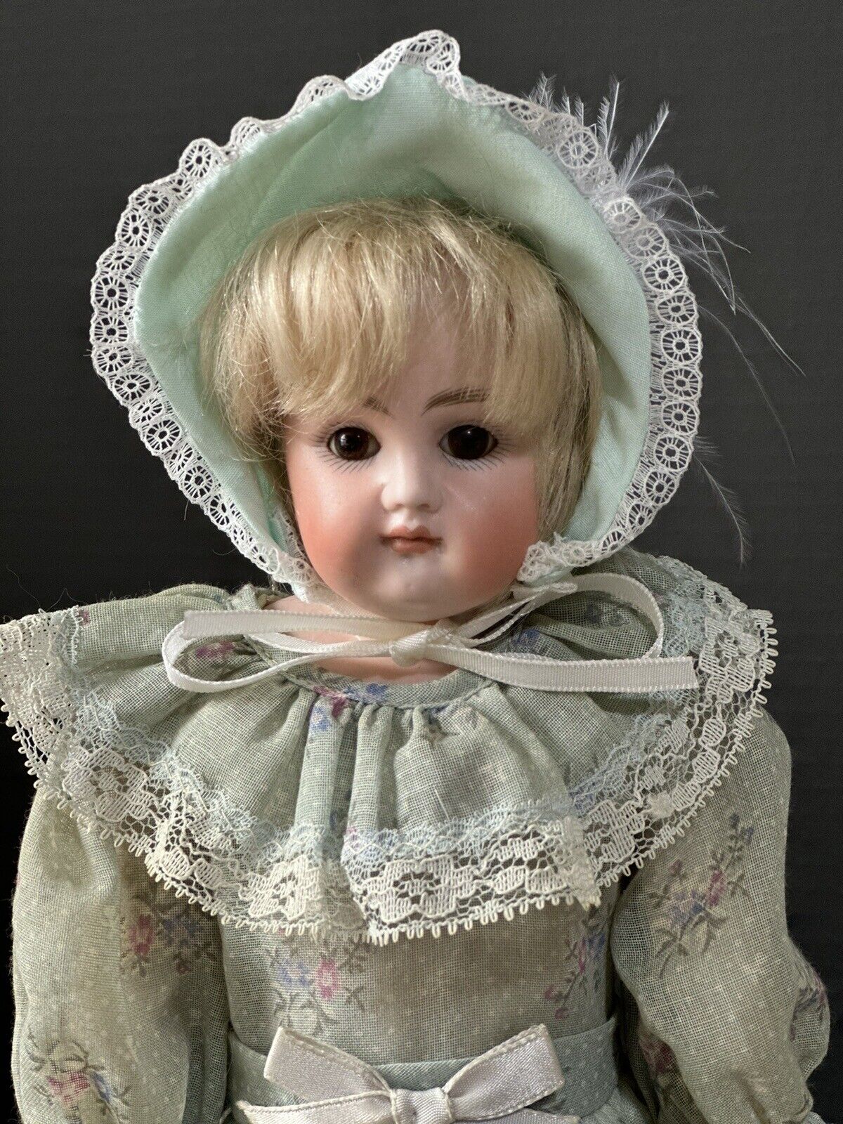 Beautiful German Bisque Closed Mouth Doll Known as A.T. Kestner Beautiful German Bisque Closed Mouth Doll Known as A.T. Kestner