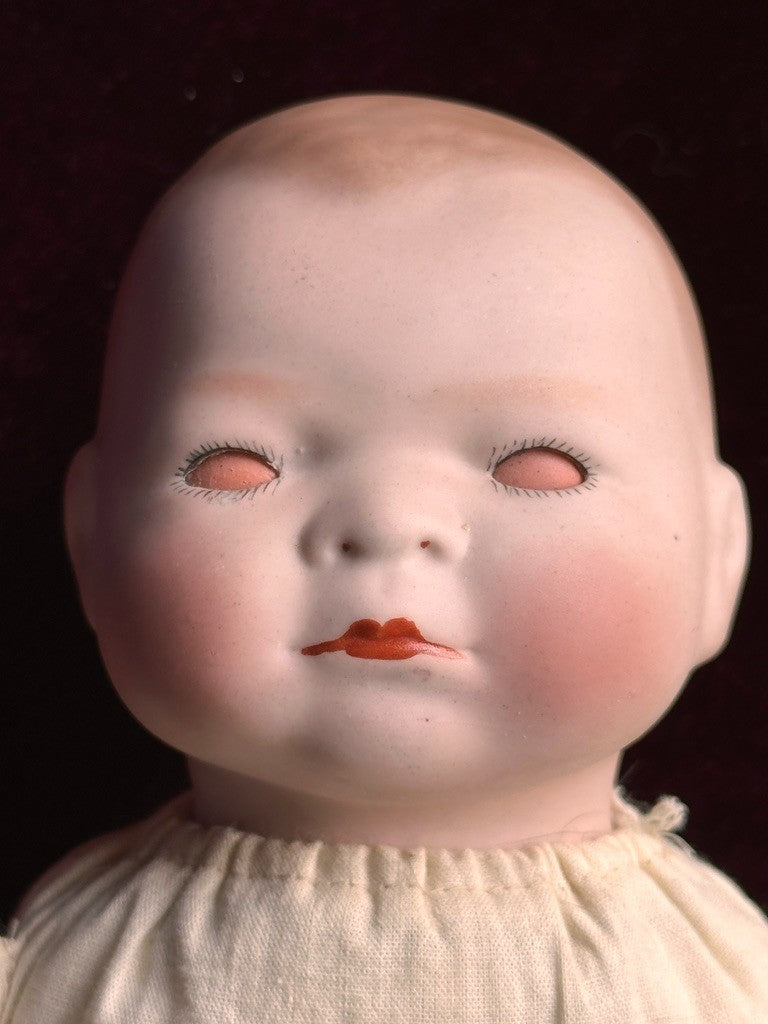 2 Antique German Grace Putnam & Armand Marseille Dream Baby Bisque Head Dolls