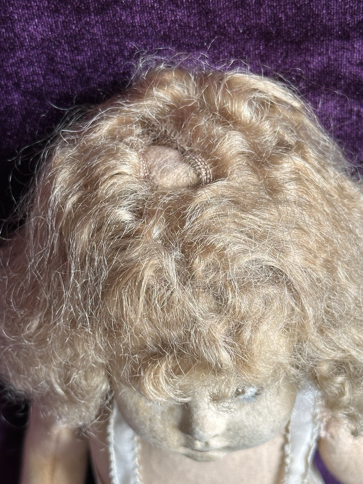 Vintage Italian 12” Lenci 111 Felt Cloth Character Doll