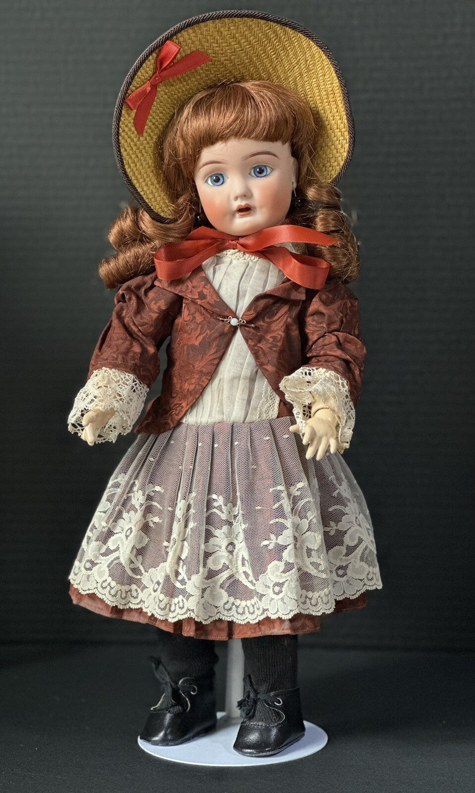 Artist Reproduction Of Sonnenberg Bisque Child Doll 224 by Bahr and Proschild