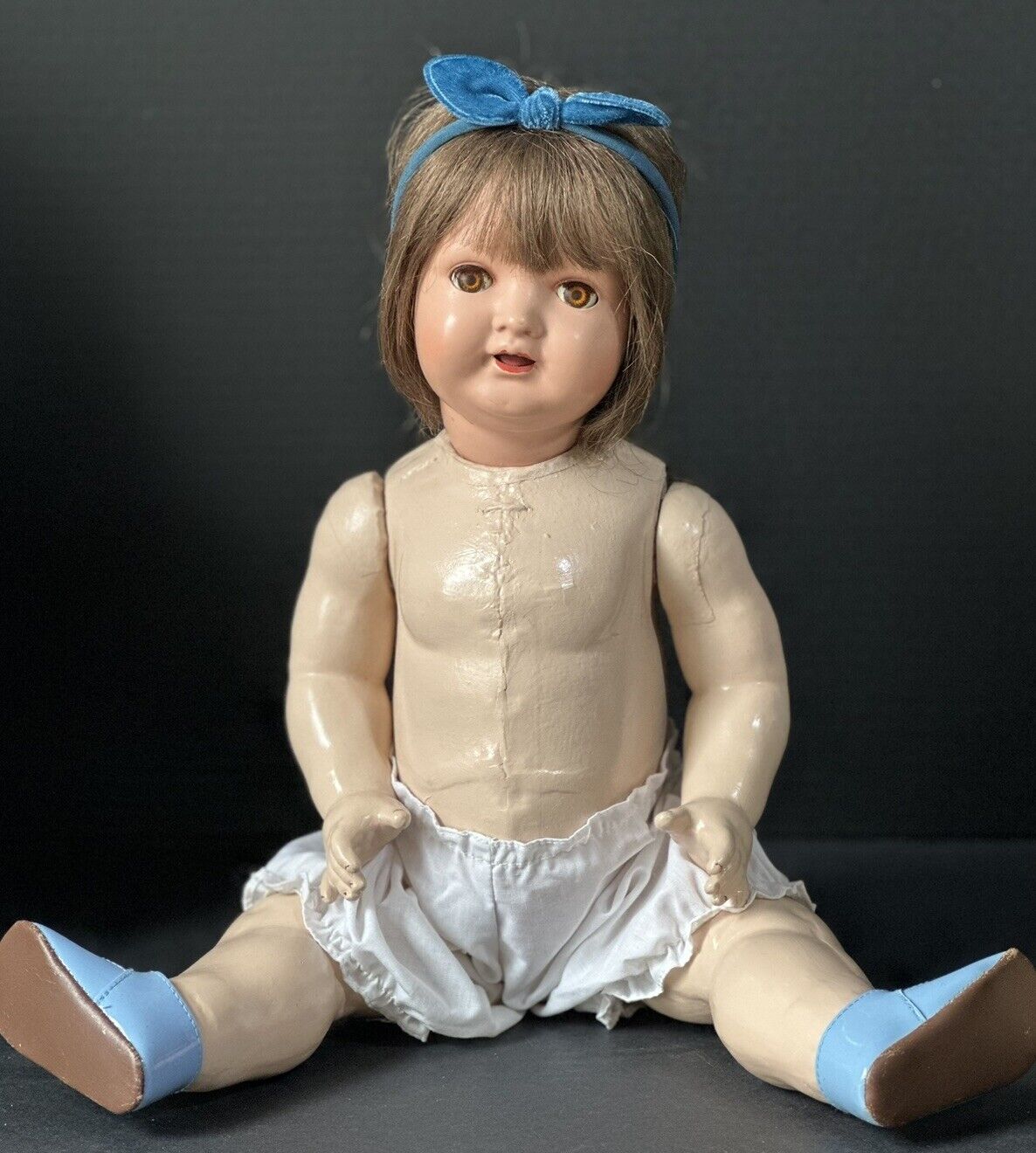 Antique German KWG (Keramische Werke Gräfenhain) 21” Doll Mold 133/2