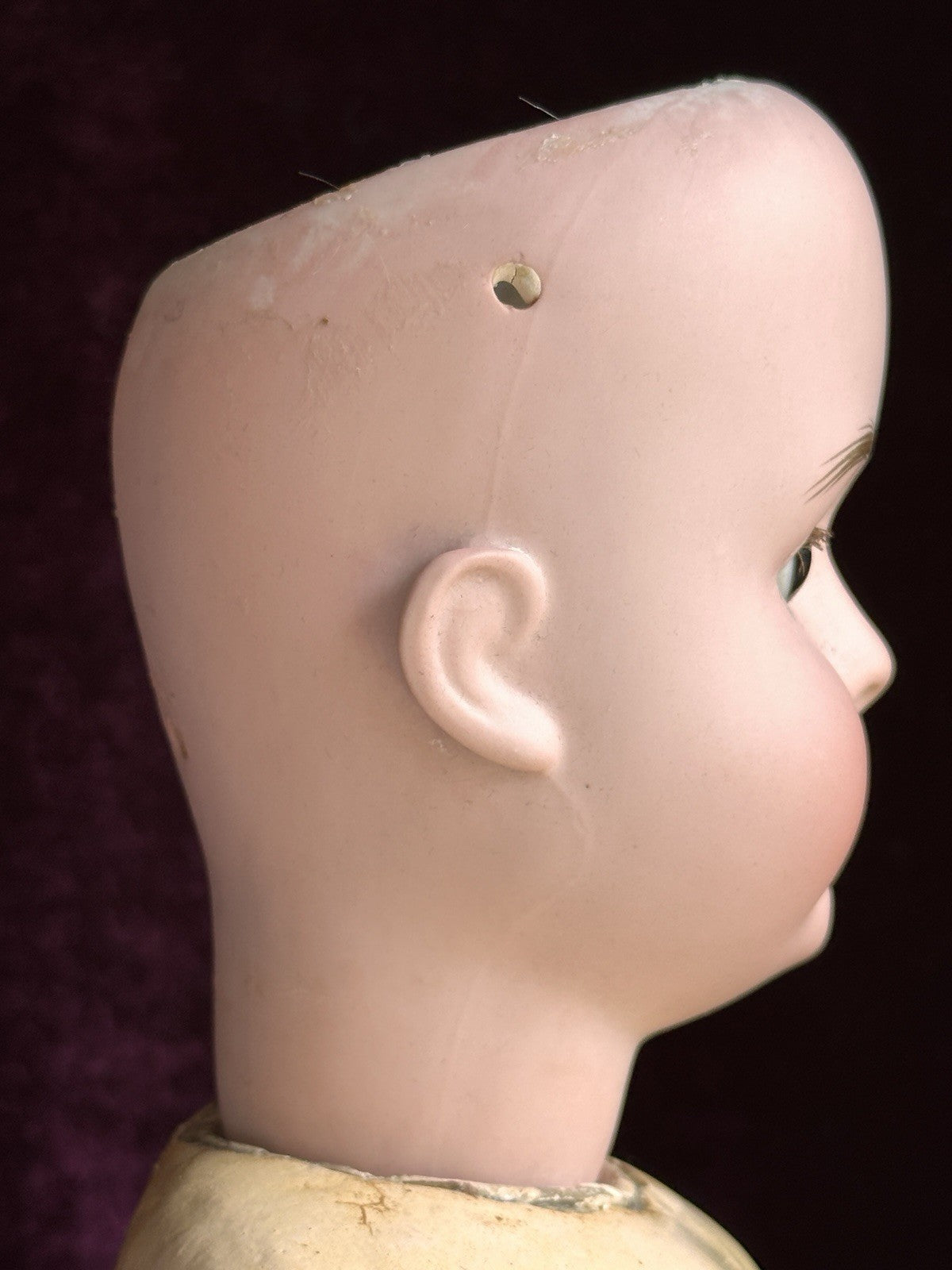 Antique German 24” Hamburger & Co. Viola Bisque Head Doll