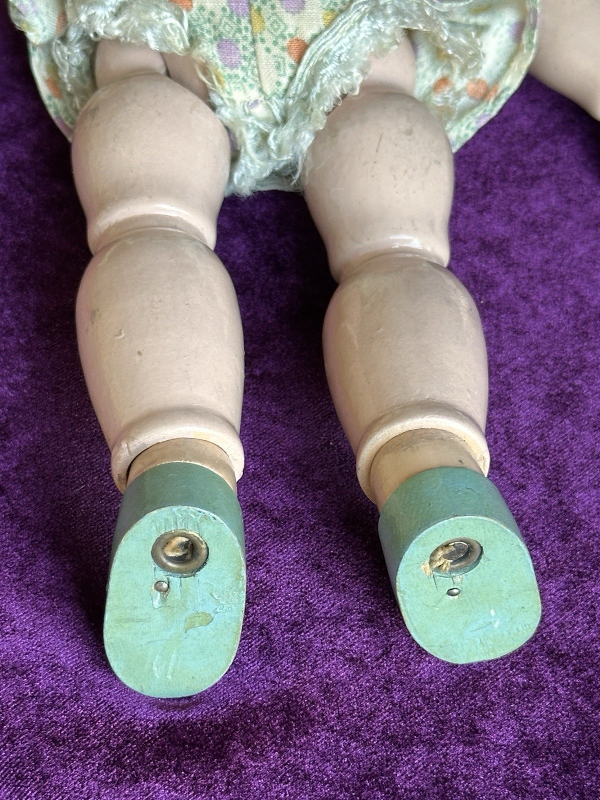 Vintage American 11” Joseph Kallus Cameo Composition Wood Joy Doll
